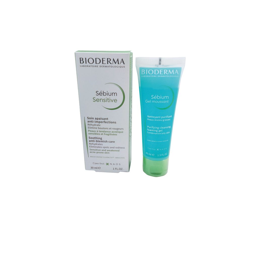 фото упаковки Bioderma Sebium Sensitive набор