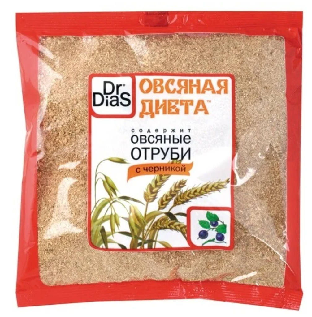 фото упаковки Dr.DiaS Отруби овсяные