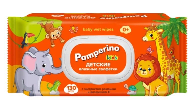 фото упаковки Pamperino Kids Салфетки влажные детские