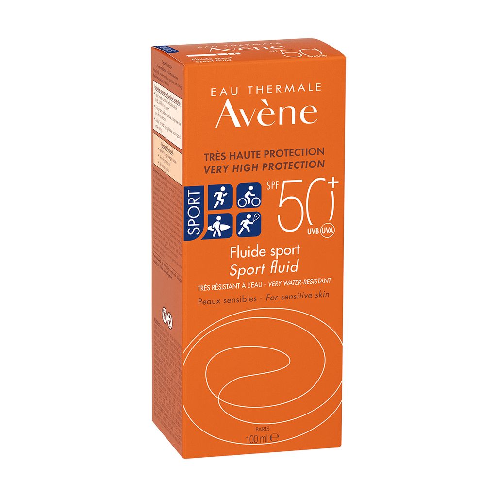 Avene Солнцезащитный флюид спорт SPF50+, 100 мл, 1 шт.