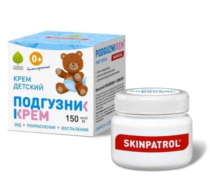 фото упаковки Skinpatrol Детский крем ПодгузниКрем