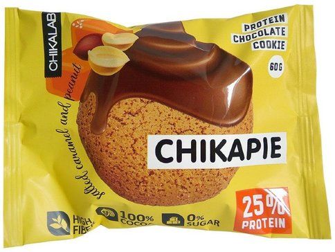 фото упаковки Chikalab chikapie печенье с начинкой Арахис