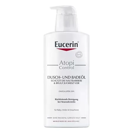 фото упаковки Eucerin Atopi Control Масло очищающее для душа