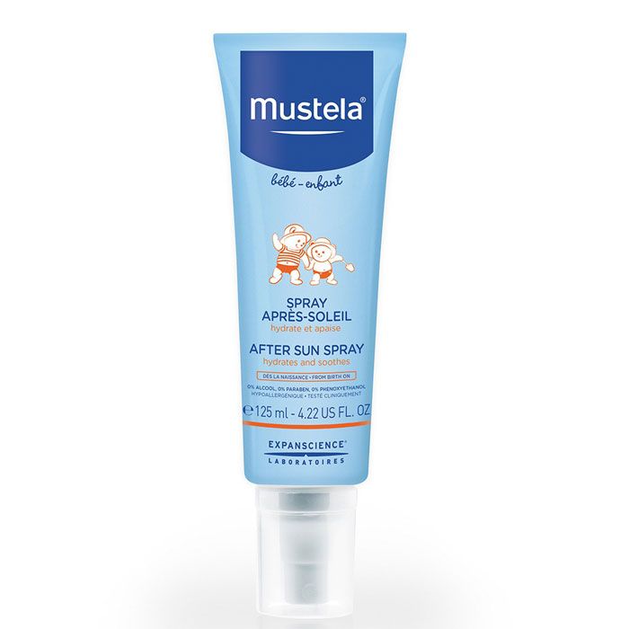 фото упаковки Mustela молочко после загара для детей