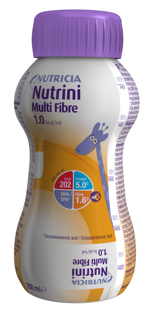 Nutrini, смесь для энтерального питания, с пищевыми волокнами, 200 мл, 1 шт.