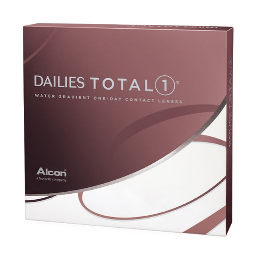 Alcon Dailies Total 1 Линзы контактные однодневные, BC=8.5 d=14.1, D(-5.75), 90 шт.