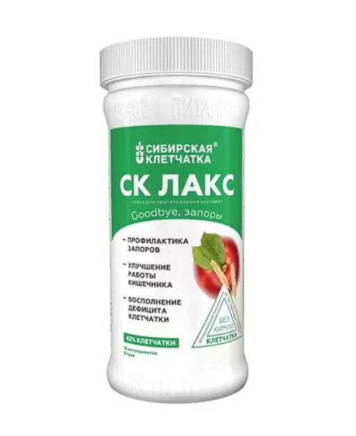 Сибирская клетчатка Коктейль "СК ЛАКС", 350 г, 1 шт.