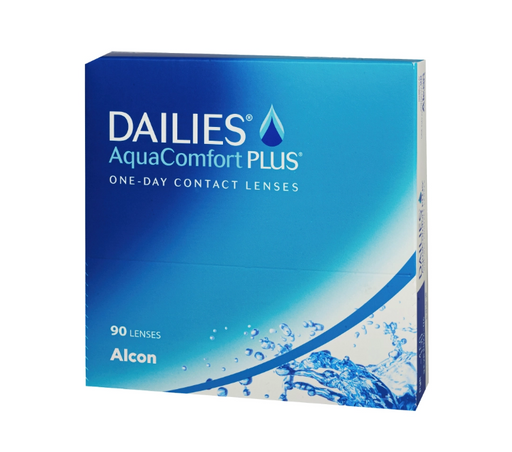Alcon Dailies AquaComfort Plus контактные линзы однодневные, BC=8.7 d=14.0, D(-1.50), 90 шт.