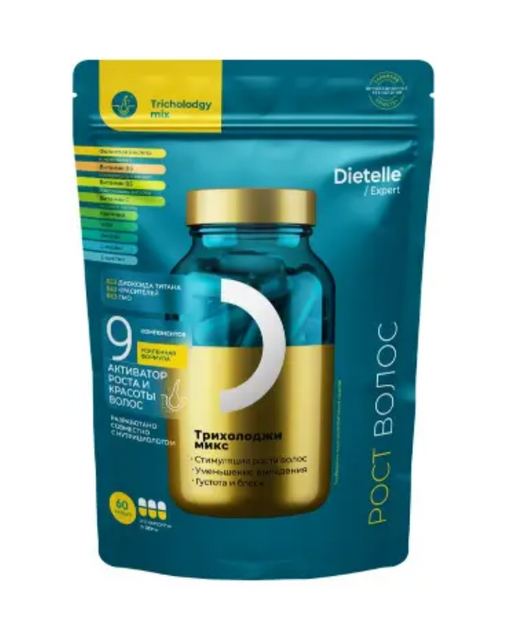 Dietelle expert трихолоджи микс, капсулы, 60 шт.
