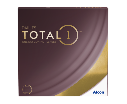 Alcon Dailies Total 1 Линзы контактные однодневные, BC=8.5D(-2.75), 90 шт.