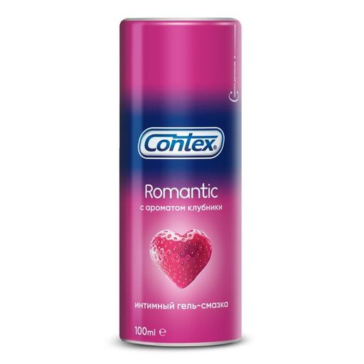 Гель-смазка Contex Romantic, гель, ароматизированный, ароматизирующий, 100 мл, 1 шт.