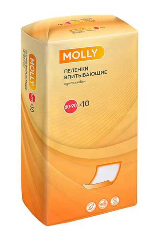 Molly Пеленки медицинские, 60х90, 10 шт.