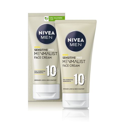 Nivea Men Крем для лица Sensitive Pro Menmalist, крем для лица, 75 мл, 1 шт.