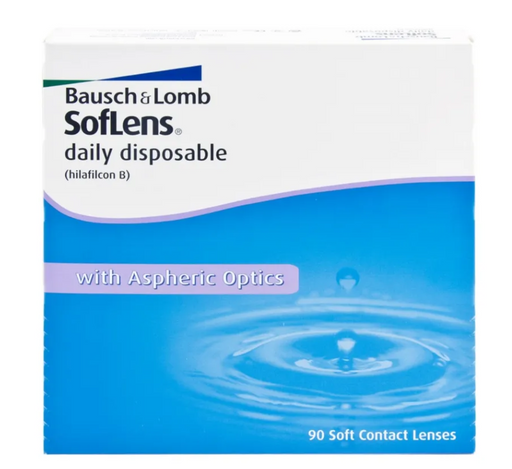 Bausch&Lomb SofLens Daily Disposable Контактные линзы однодневные, BC=8.6 d=14.2, D(-3.00), 90 шт.